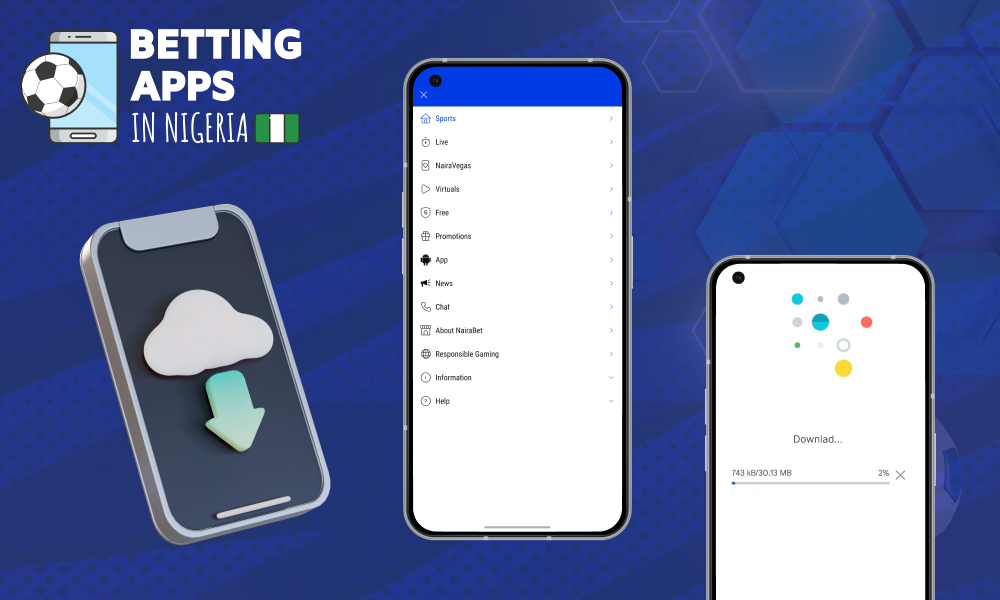 To download the betting app for Android and iOS in Nigeria, players just need to follow a few simple steps