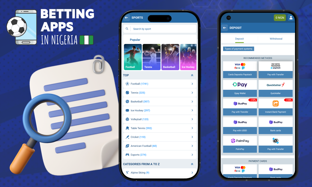 The mobile betting app market in Nigeria is rapidly gaining popularity